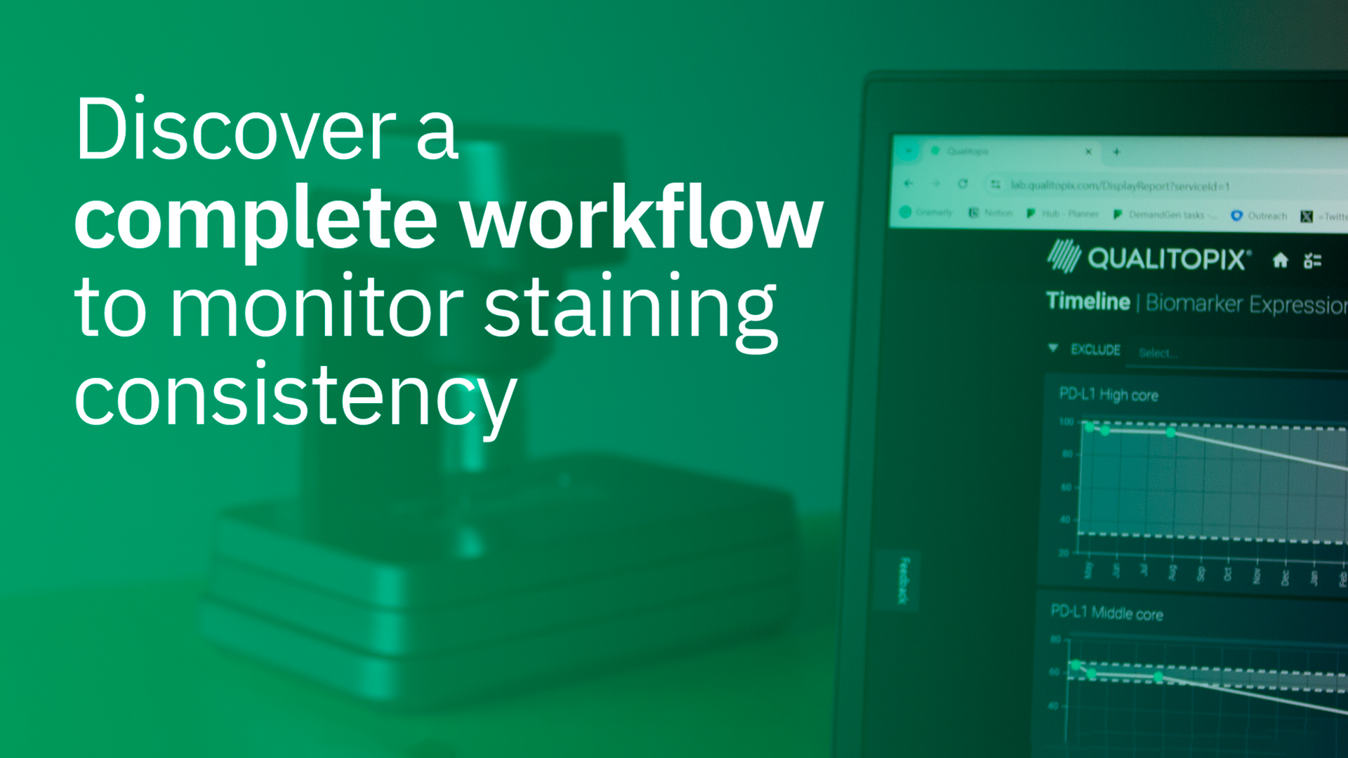 Discover a complete workflow to monitor staining consistency